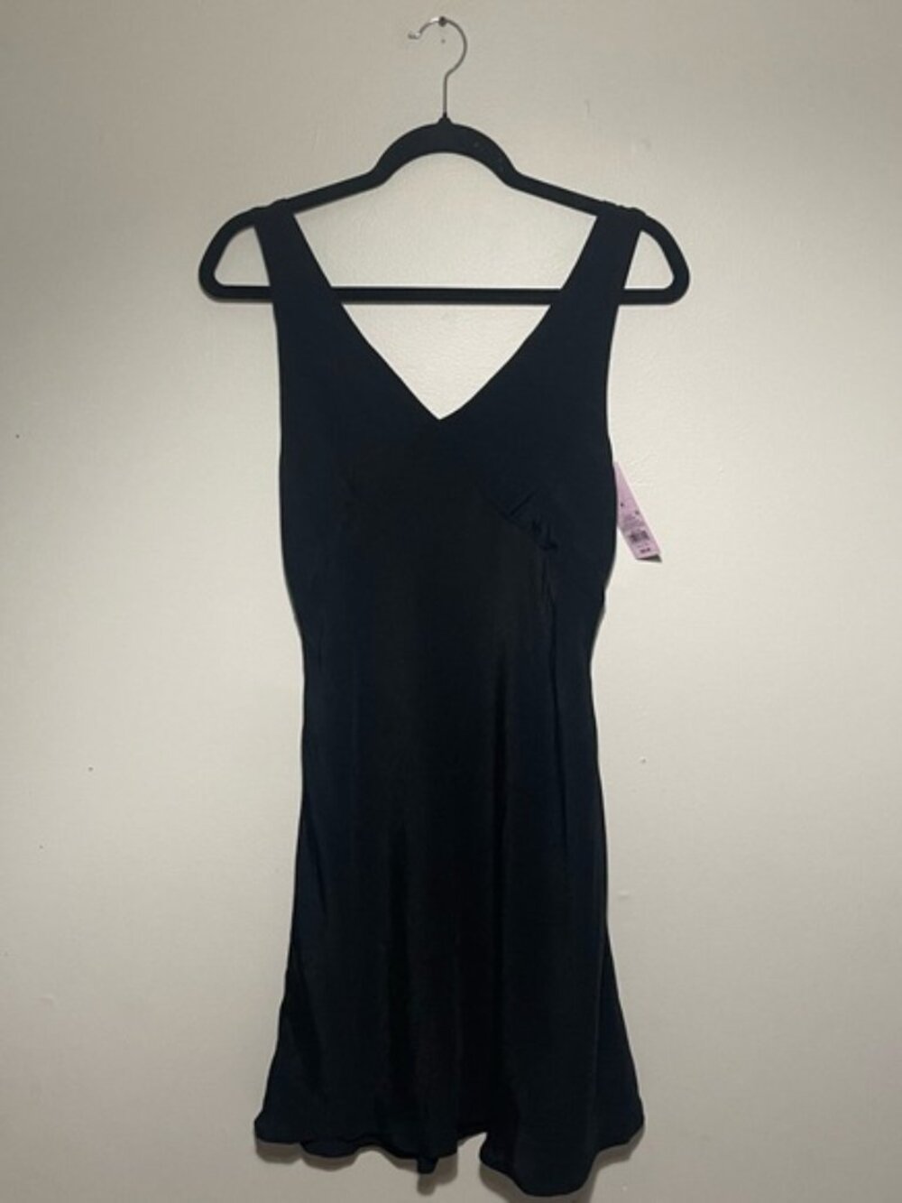 Back-Tie V-Neck Mini Dress